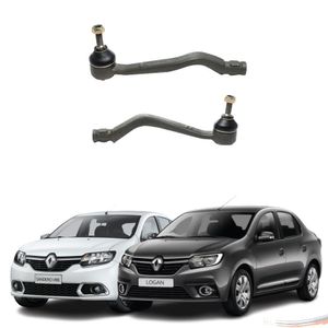 Par Terminal Direção Dir Esq Renault Logan Sandero Após 2007