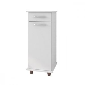 Balcão Viena 1 Porta 1 Gaveta Fiorello Branco