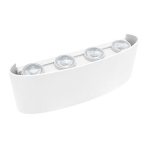 Arandela Led Lentille Quatre Branca 8w Branco 6500k
