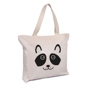 Sacola Ecobag Personalizada Algodão 100% Reciclado - "guaxinim"