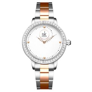 Relógio Pulso Feminino Elegante De Em A Prova D'Água