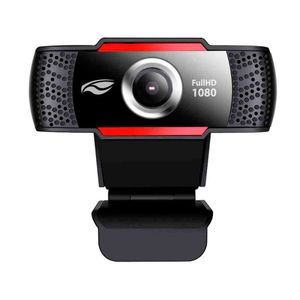 Webcam C3tech Wb-100bk, Resolução Full Hd 1080p, Usb 2.0, 2 Mp, 30 Fps, Microfone Embutido