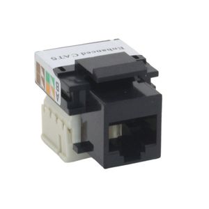 Conector Rj45 Cat5e Keystone - Preto