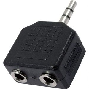 Adaptador 2X J2 Stereo Para P2 Stereo