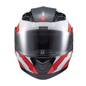 Capacete Texx Escamot Gladiator V3 Reisen Verm Branc 60 [f016]