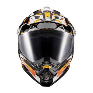 Capacete Texx Cross Carcara Grow Laranja 58 [f016]
