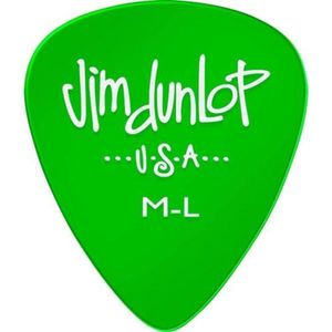 Palheta Medium Gels Dunlop 486rml Verde - Pct - 72 [f002]