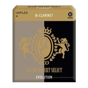 Palheta Clarineta Bb 4.0 (10 Peças) D Addario Grand Concert [f035]
