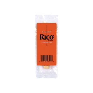 Palheta Clarineta Bb 2.5 (unidade) D Addario Rico 50-rca0125 [f035]