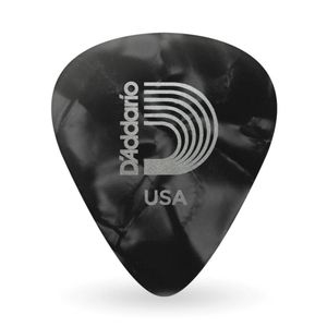 Palheta Celulóide Perolada .70mm Média D Addario 1cbkp4-10 [f035]