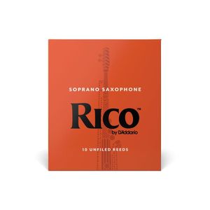 Palheta Sax Soprano 1.5 (10 Unidades) D Addario Rico Ria1015 [f035]