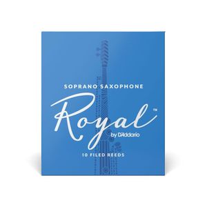 Palheta Sax Soprano 1.5 (10 Peças) D Addario Royal Rib1015 [f035]