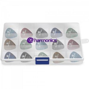 Kit De Palhetas Harmonics Com 200 Unidades [f002]