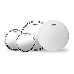 Kit Peles Fusion Ec2s Transparente + Hd Dry Porosa 14\' Evans [f035]