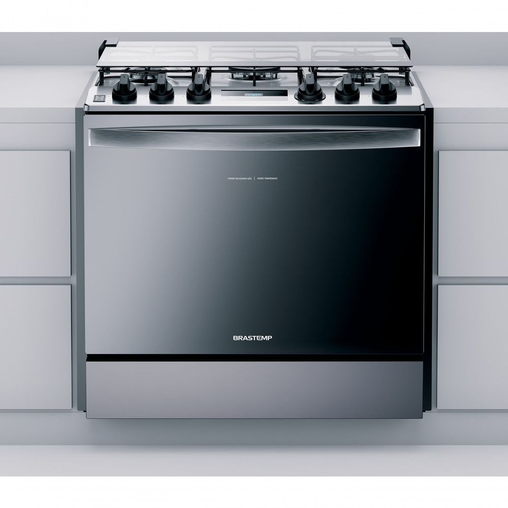 Fogão 5 Bocas de Embutir Cor Inox com Turbo Chama e Touch Timer Brastemp Bivolt BYS5PCR é boa?