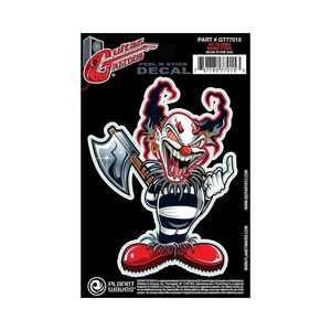 Adesivo Para Guitarra Axe Clown Tattoo D Addario Gt77015 [f035]