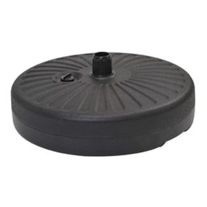 Base Para Ombrelone Central Hdpe Rivatti Em Polietileno De Alta Densidade Preto