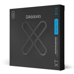 Encordoamento Violão Aço Revestido 12 (3 Jogos) D Addario Xt [f035]