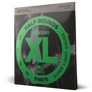 Encordoamento Baixo 4c 40-95 D Addario Half Rounds Enr70 [f035]