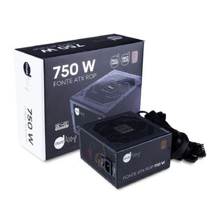 Fonte Atx Rop 750 W Real 80 Plus Bronze Pfc Ativo