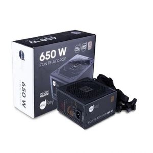 Fonte Atx Rop 650 W Real 80 Plus Bronze Pfc Ativo