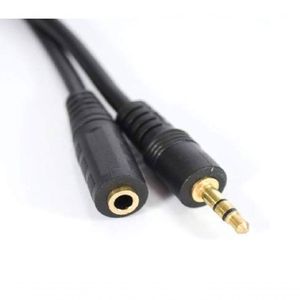 Cabo Extensao Fone De Ouvido Plug P2 Estereo - 5mts