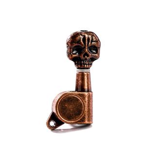Tarraxa Guitarra Bronze Relic L6 Caveira Canhoto Spirit [f035]