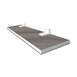Prateleira Linha Furta-cor Em Mdf Com Borda De Pvc Branco 30x20 Cm