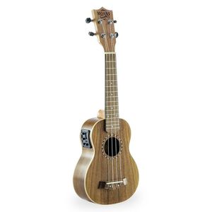 Ukulele Moani Waikiki Soprano 21\'\' Koa Eletro Bag Ukbg12-21 [f035]
