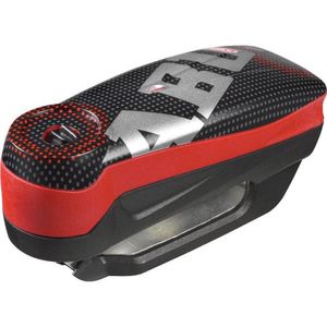 Trava De Disco C- Alarme Abus Detecto 7000 Rs1 Pixel Vermelh [f016]