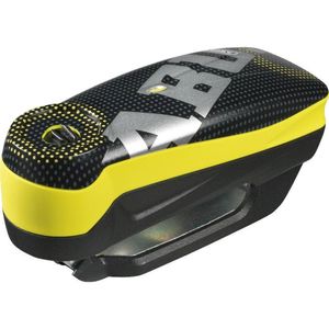 Trava De Disco C- Alarme Abus Detecto 7000 Rs1 Pixel Amarelo [f016]