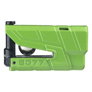 Trava De Disco C- Alarme Abus 8077 Verde [f016]