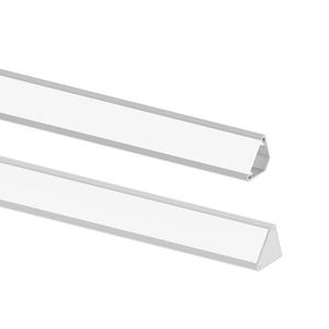 Perfil Para Fita De Led L30 Sobrepor 30x30x200cm Spire Taschibra Branco