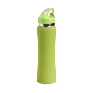 Kit 2 Garrafa Squeeze Inox 750ml Academia Esportes Modernidade Escola Academia Cores:verde