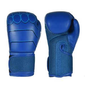 Luva De Boxe Mks Combat Infantil Hero Blue 8 Oz 8 Oz