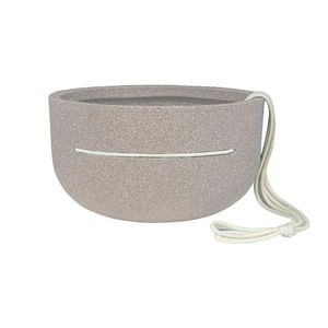 Vaso Decorativo Pendente Rústico Japi Mármore