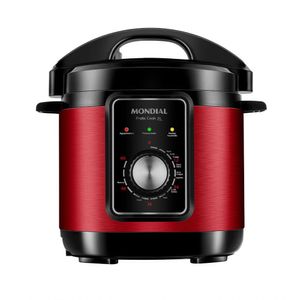 Panela De Pressão Elétrica Mondial Pratic Cook 3l Red 220V