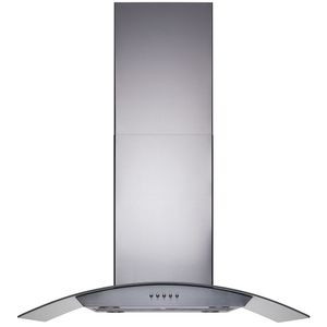 Coifa De Ilha Cadence Gourmet Vidro Curvo 90cm 220V