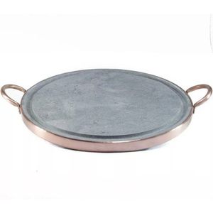 Grelha / Pedra Para Carnes Pedra Sabão P Inox