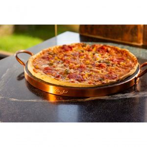 Forma De Pizza Pedra Sabão Grande 32 Cm (cobre) - São José