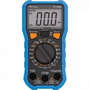 Multimetro Digital Et-1100b Azul-preto Minipa [f002]