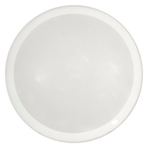 Plafon Filete Redondo 30 Cm 2 Lâmpadas Branco