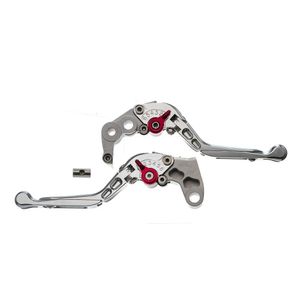 Manete Moto X Super Bike Par C- Regulagens 3-4dedos Prata Su [f016]
