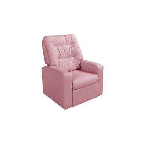 Poltrona Reclinável Paris Papai Mamãe Amamentação Corano Rosa 309