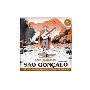 Jogo De Cordas P-contra Baixo 4 Cordas Niquel 0.045 - 0.100 São Gonçalo