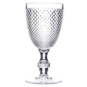 Taça Para Vinho Em Acrílico 400ml Diamond Kenya