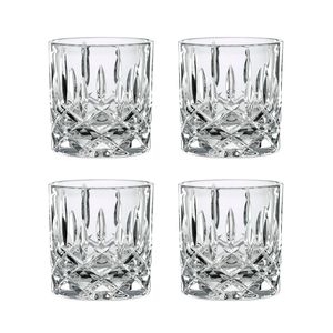 4 Copos Baixos Noblesse Em Vidro Cristal 245ml Nachtmann