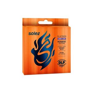 Jogo De Cordas P-violão Bronze 85-15 Solez 0.009"-0.045" Slatb09 [f108]
