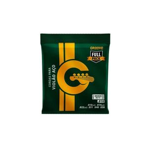 Jogo De Cordas P-violão Bronze 85-15 Groove 0.010"-0.050" Gfp3 [f108]
