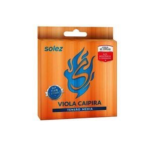 Jogo De Cordas P-viola Niquel Tensão Media Solez Slvc Tm [f108]